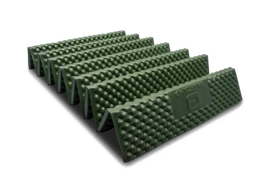 Коврик кемпинговый, каремат Base Camp Hunter Wide IXPE, 199х60х1.8 см, Olive Green (BCP 20401) - 1 - Robinzon.ua