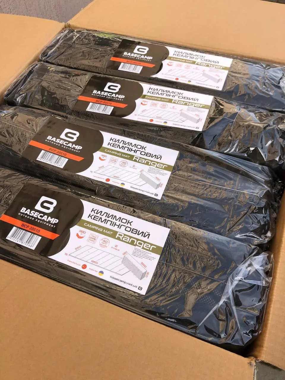 Коврик кемпинговый, каремат BaseCamp Ranger IXPE, Coyote (BCP 20510) - 4 - Robinzon.ua