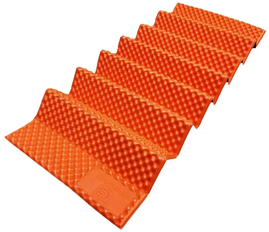 Килимок кемпінговий, карімат BaseCamp Tourist, 185х55х1, 5 см, Black/Orange (BCP 20206) - Robinzon.ua