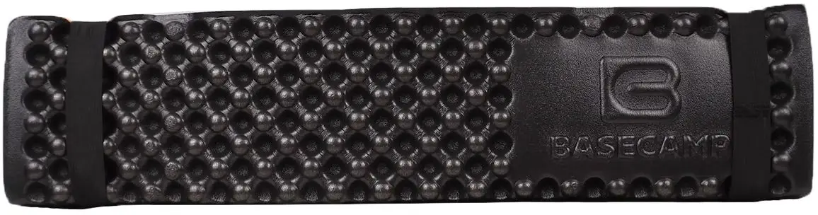 Килимок кемпінговий, карімат BaseCamp Tourist, 185х55х1, 5 см, Black/Orange (BCP 20206) - 4 - Robinzon.ua