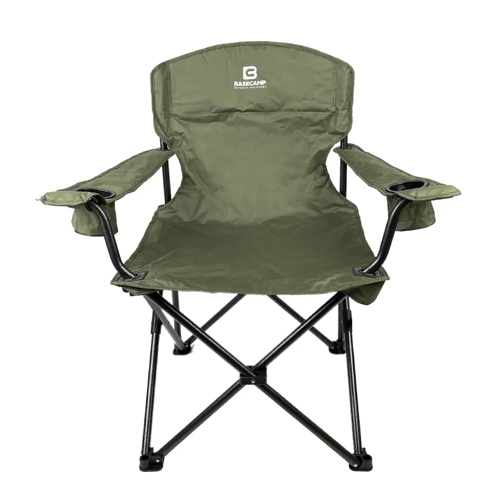 Кресло кемпинговое BaseCamp Big Boy, Olive Green (BCP 10401) - Robinzon.ua