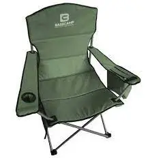 Кемпінгове крісло BaseCamp Hunter, 60x60x100 см, Olive Green (BCP 10201) - Robinzon.ua