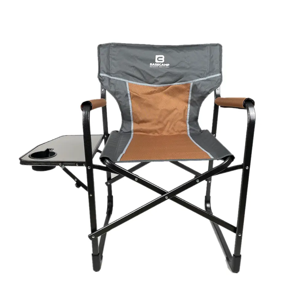 Крісло кемпінгове BaseCamp Rest, Grey/Brown (BCP 10508) - Robinzon.ua