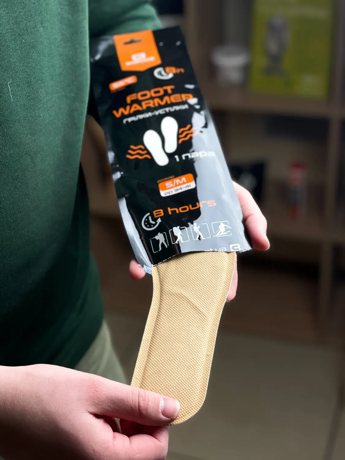 Хімічна грілка-устілка BaseCamp Foot Warmer, S/M (BCP 80400) - 5 - Robinzon.ua