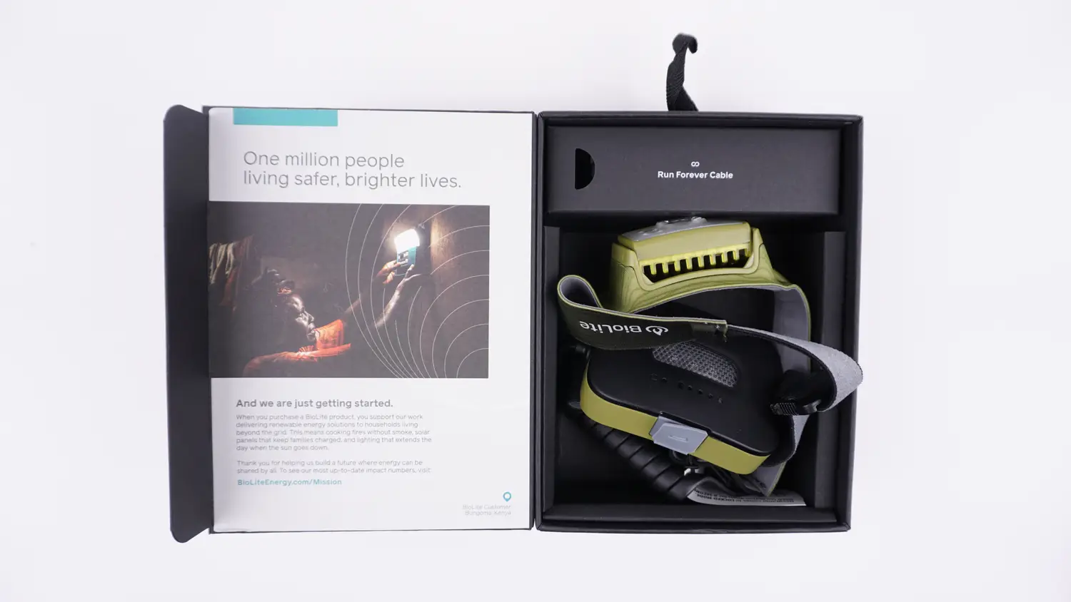 Ліхтар налобний BioLite Headlamp, Moss Green, 750 люмен (BLT HPC0102) - 5 - Robinzon.ua