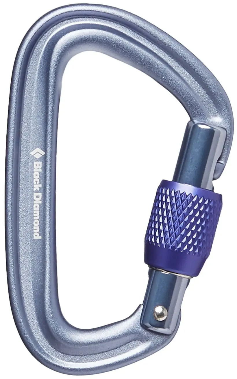 Карабін Black Diamond LiteForge Screwgate Carabiner, Gray, One Size (BD 210248.1003) - Robinzon.ua