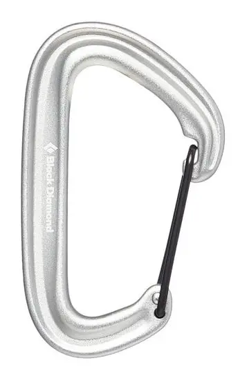 Карабін Black Diamond LiteWire, Light Grey (BD 210234.1004) - Robinzon.ua