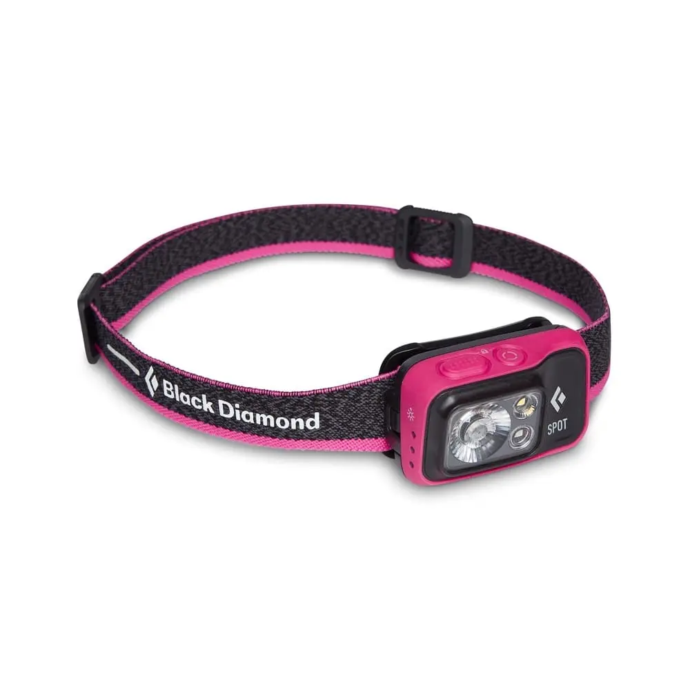 Налобний ліхтар Black Diamond Spot, 400 люмен, Ultra Pink (BD 6206726015ALL1) - Robinzon.ua
