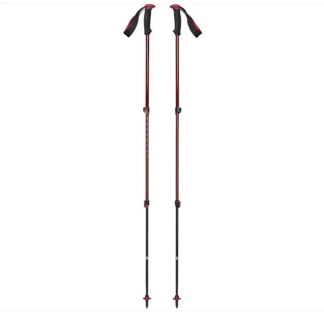 Трекінгові телескопічні палиці Black Diamond Trail Back, 62-140 см, Dark Crimson (BD 1125486003ALL1) - Robinzon.ua