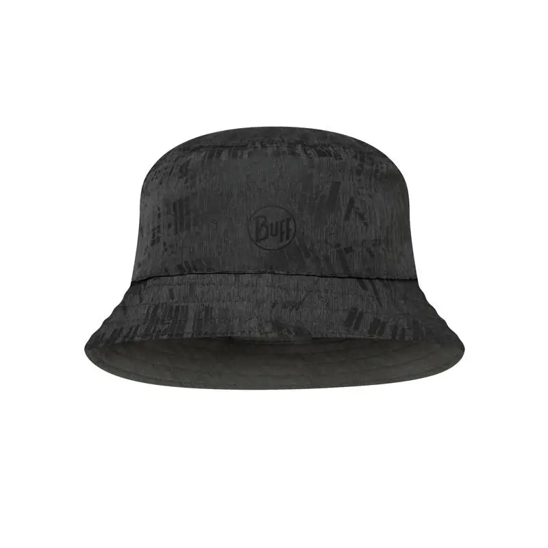 Панама Buff Travel Bucket Hat Gline, Black- Grey - S / M (BU 128626.999.20.00) - 1 - Robinzon.ua