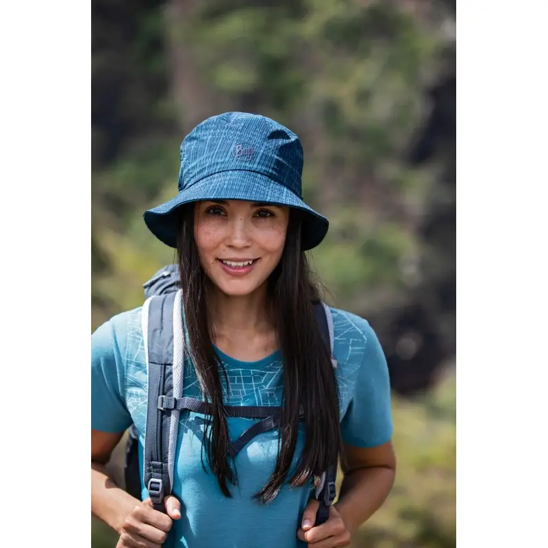 Панама Buff Trek Bucket Hat, Keled Blue - S/M (BU 122591.707.20.00) - 2 - Robinzon.ua