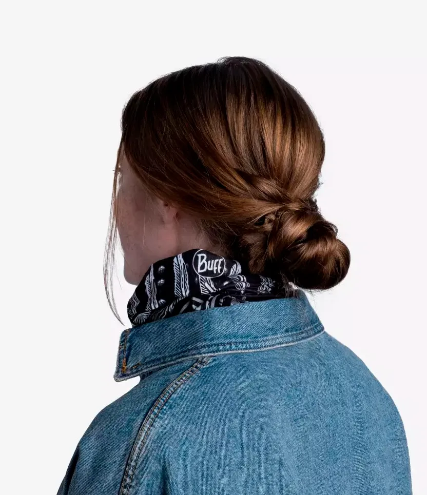 Шарф-труба Buff Original, N-Tribe Black (BU 120732.999.10.00) - 4 - Robinzon.ua