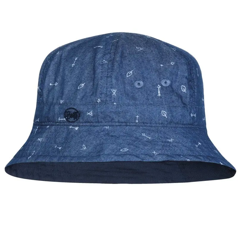 Панама дитяча (8-12) Buff Kids Bucket Hat, Arrows Denim (BU 120041.788.10.00) - Robinzon.ua