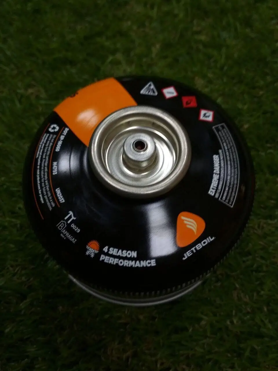 Різьбовий газовий балон Jetboil Jetpower Fuel Blue, 100 г (JB JF100-EU) - 5 - Robinzon.ua