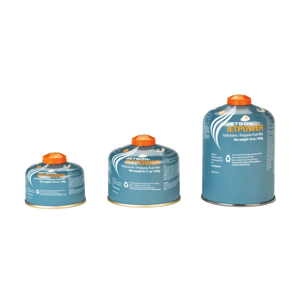 Різьбовий газовий балон Jetboil Jetpower Fuel Blue, 230 г (JB JF230-EU) - 1 - Robinzon.ua