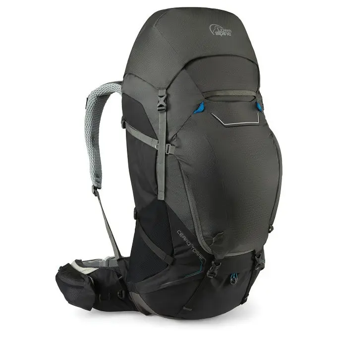 Рюкзак Lowe Alpine Cerro Torre 100:120, Black/Greyhound, L/XL (LA FBQ-16-BKG-100-L) - Robinzon.ua