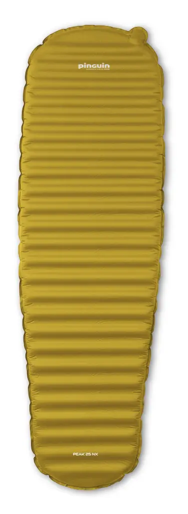 Самонадувний килимок Pinguin Peak NX, 184x55x2.5см, Yellow (PNG 716115) - Robinzon.ua