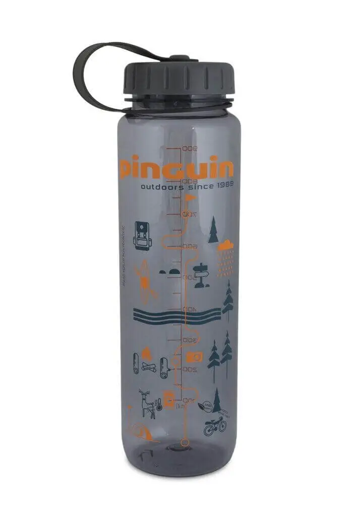 Фляга Pinguin Tritan Slim Bottle 2020 BPA-free, 1,0 L, Grey (PNG 804683) - Robinzon.ua