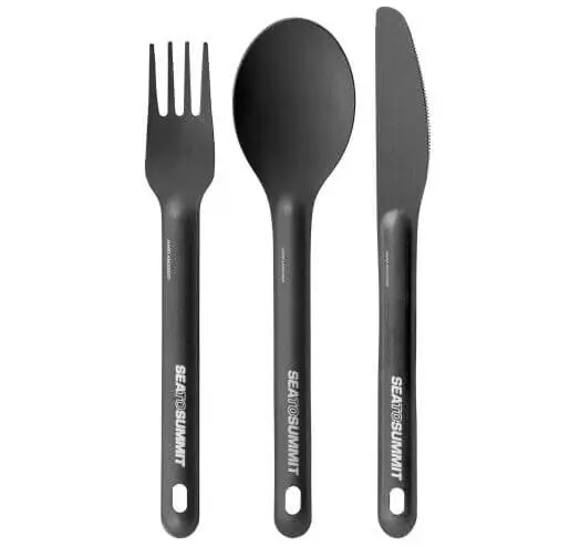 Набір столових приборів Alpha Light Cutlery Set Grey від Sea to Summit (STS ACUTALSET3) - 1 - Robinzon.ua