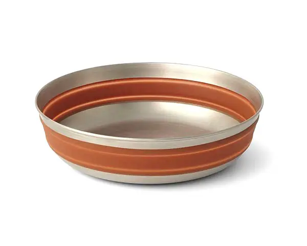 Миска складна Sea to Summit Detour Stainless Steel Collapsible Bowl, Bombay Brown, M (STS ACK039011-050303) - Robinzon.ua