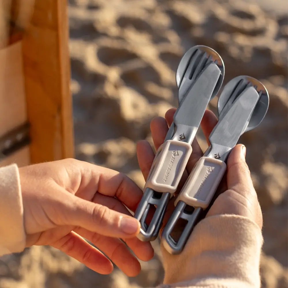 Набір столових приладів (ніж, виделка, ложка) Sea to Summit Detour Stainless Steel Cutlery Set (STS ACK036021-121801) - 5 - Robinzon.ua