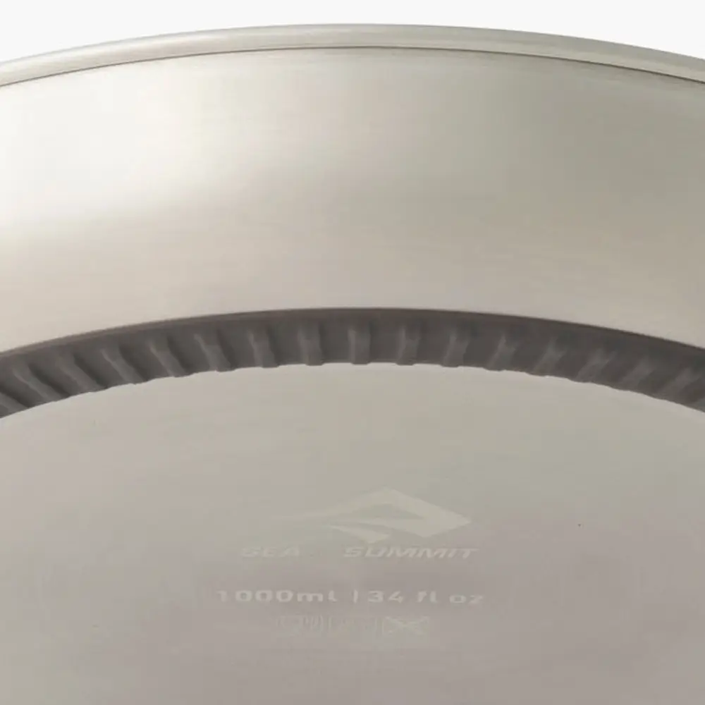 Тарелка Sea to Summit Detour Stainless Steel Plate, Moonstone Grey (STS ACK039021-661802) - 2 - Robinzon.ua