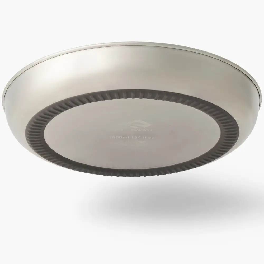 Тарелка Sea to Summit Detour Stainless Steel Plate, Moonstone Grey (STS ACK039021-661802) - 1 - Robinzon.ua