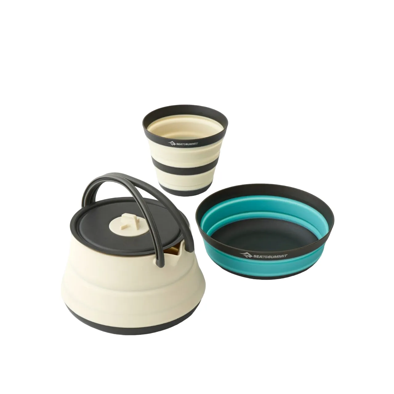 Набор посуды Sea to Summit Frontier UL Collapsible Kettle Cook Set, на 1 персону (STS ACK025031-122102) - Robinzon.ua