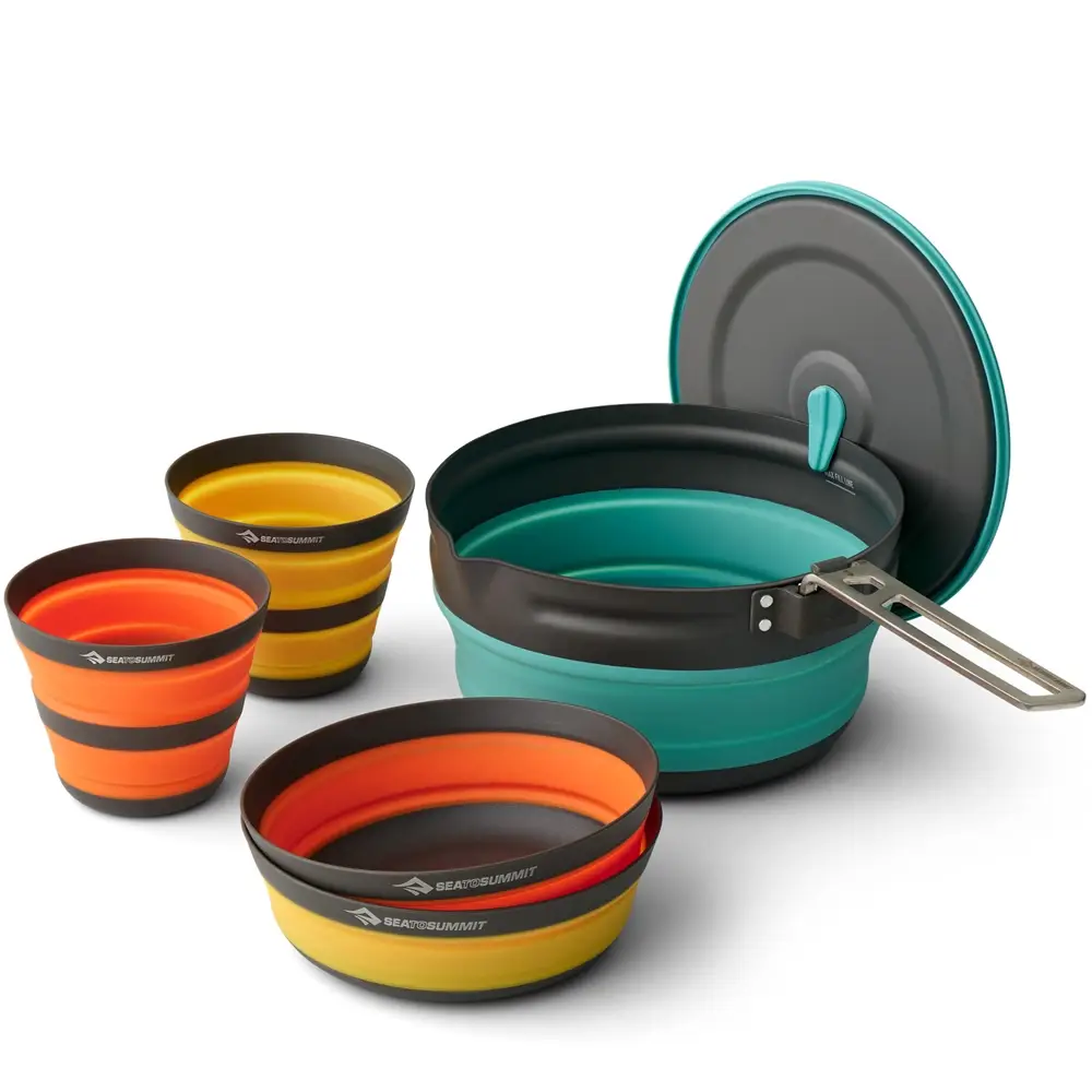 Набор посуды Sea to Summit Frontier UL Collapsible One Pot Cook Set w/ 2.2L Pot, на 2 персони (STS ACK026031-122101) - Robinzon.ua