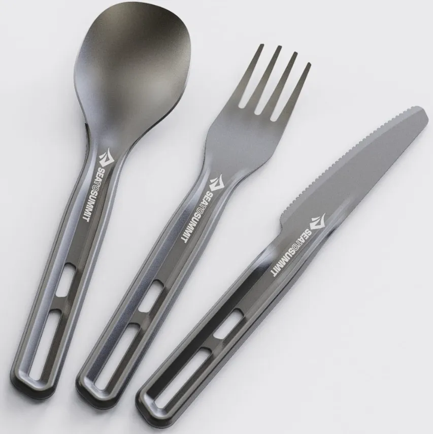 Набор столовых приборов Sea to Summit Frontier UL Cutlery Set, Вилка, Нож, ложка (STS ACK034021-121702) - 3 - Robinzon.ua