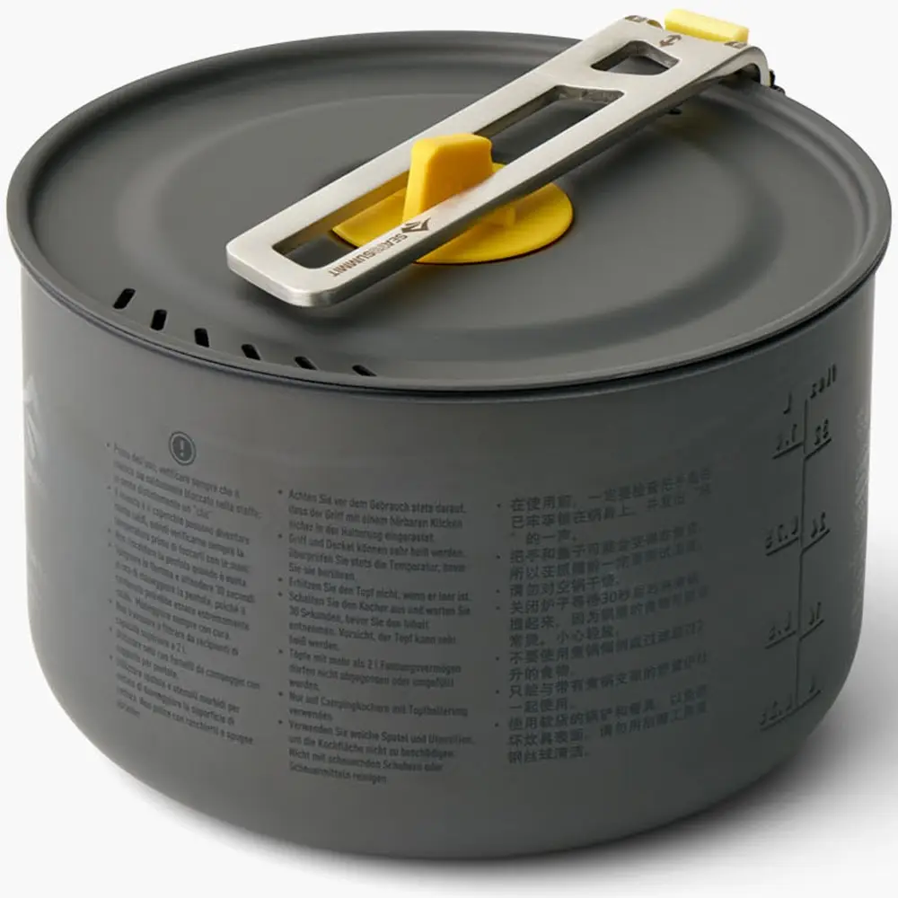 Набір посуду Sea to Summit Frontier UL One Pot Cook Set М, на 1 персону (STS ACK027031-122105) - 3 - Robinzon.ua