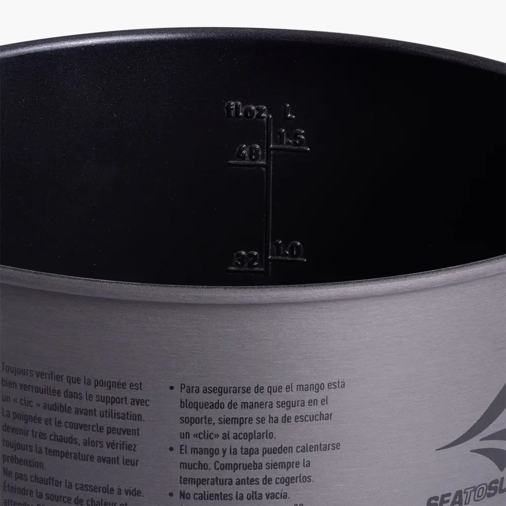 Набор посуды Sea to Summit Frontier UL One Pot Cook Set 5 предметів, на 2 персони (STS ACK027031-122102) - 5 - Robinzon.ua