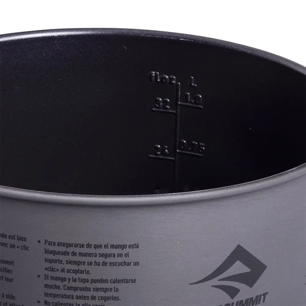 Каструля Sea to Summit Frontier UL Pot, 1,3 L, Grey (STS ACK027011-381701) - 3 - Robinzon.ua