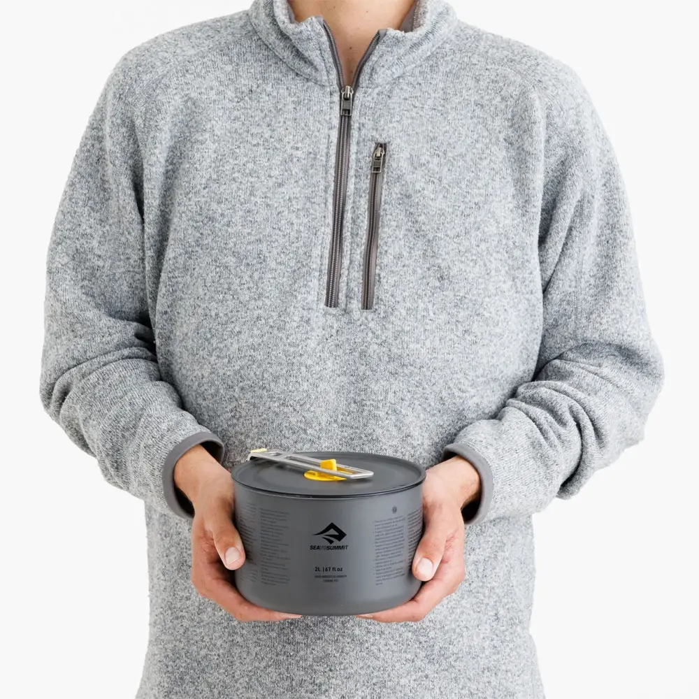Каструля Sea to Summit Frontier UL Pot, 2 L, Grey (STS ACK027011-391702) - 6 - Robinzon.ua