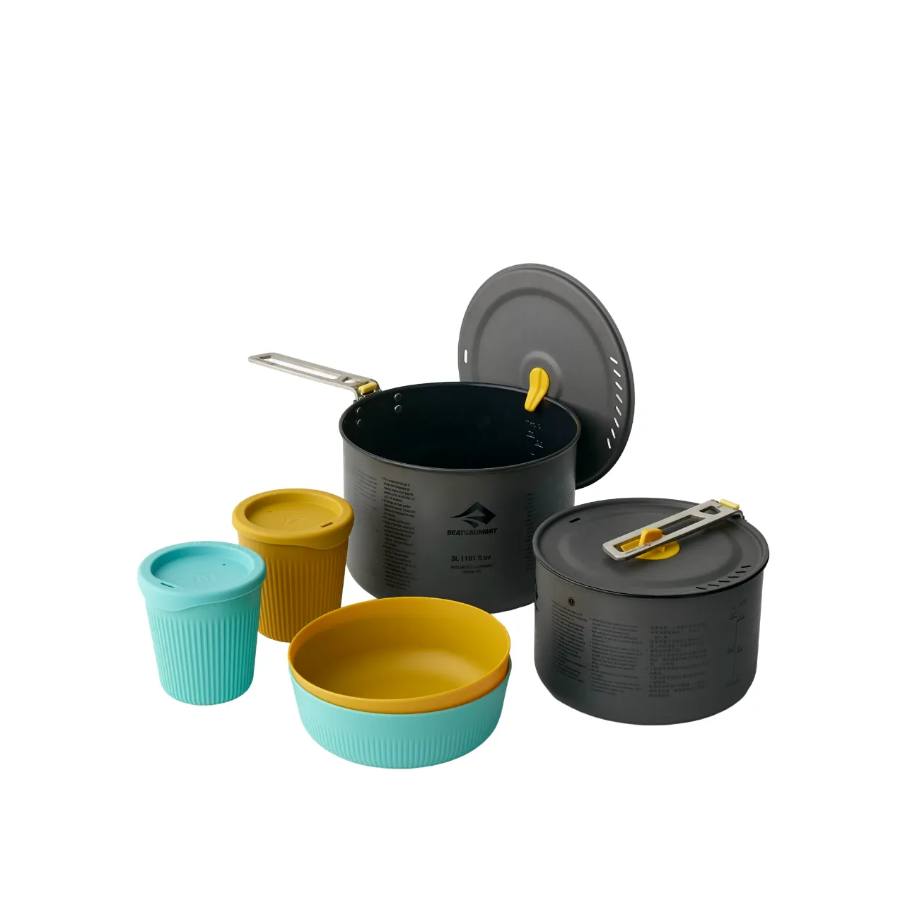 Набір посуду Sea to Summit Frontier UL Two Pot Cook Set, 6 предметів, на 2 персони (STS ACK027031-122103) Набір посуду Sea to Summit Frontier UL Two Pot Cook Set, 6 предметів, на 2 персони (STS ACK027031-122103) - Robinzon.ua