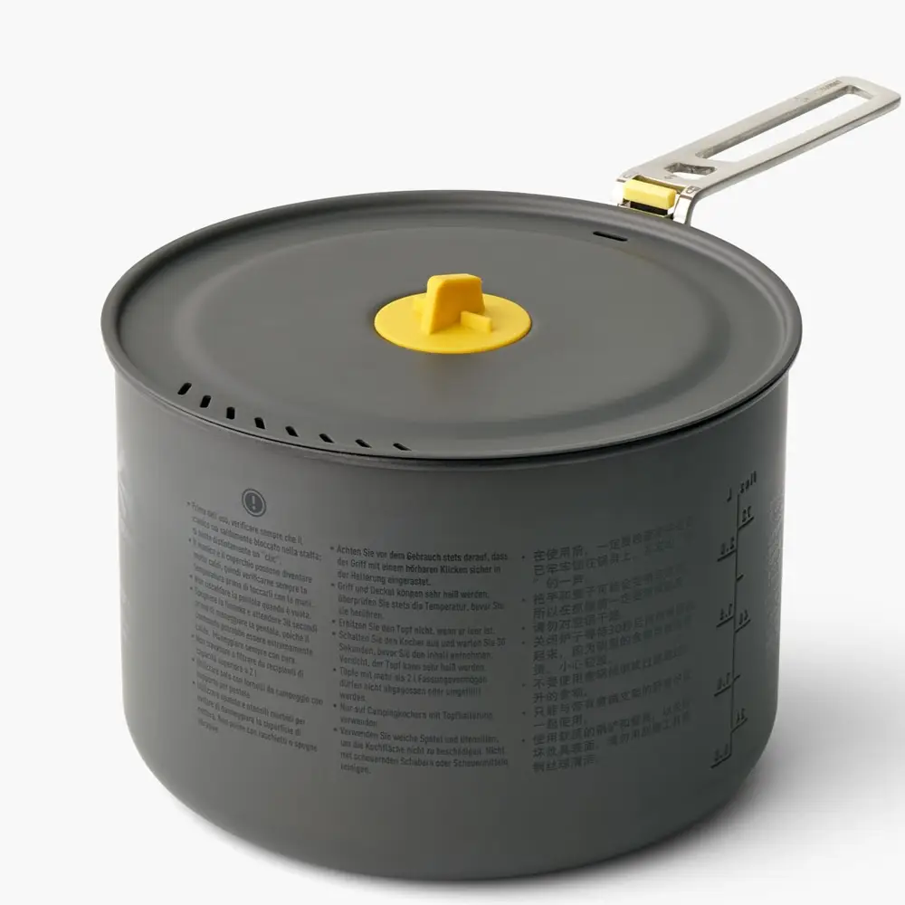 Набір каструль Sea to Summit Frontier UL Two Pot Set, 1.3L + 3L (STS ACK027031-122101) - 5 - Robinzon.ua