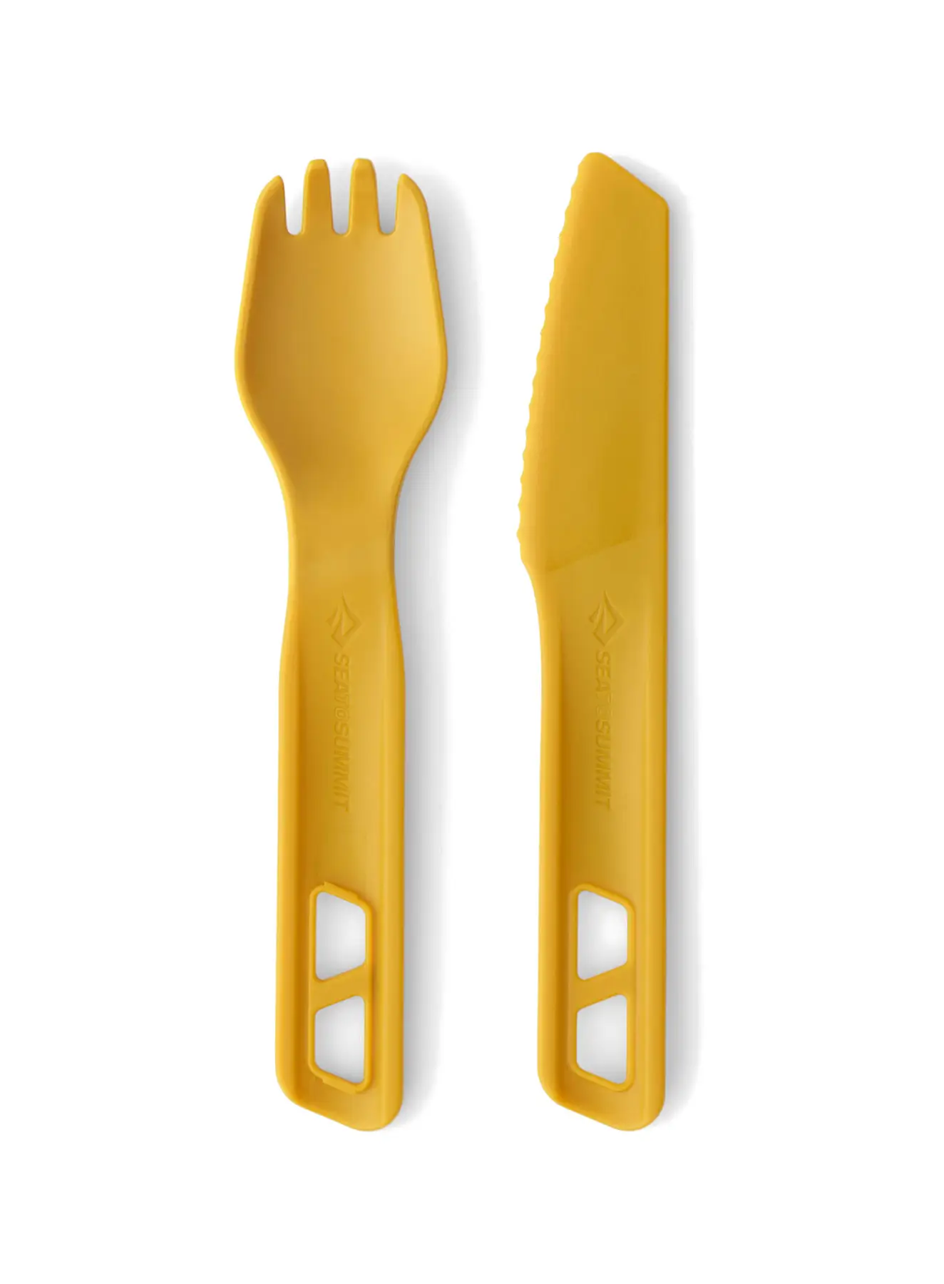 Набір столових приборів Sea to Summit Passage Cutlery Set, 2 Piece, Arrowwood Yellow (STS ACK035021-120901) - Robinzon.ua