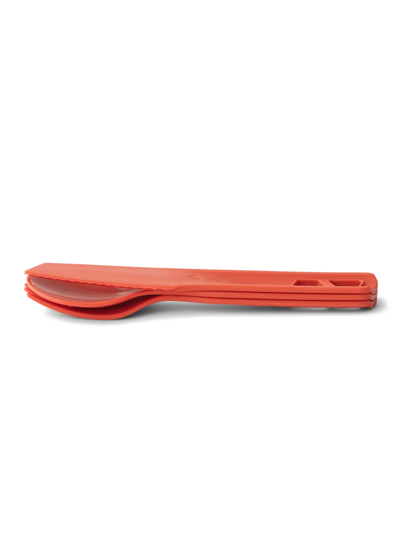 Набор столовых приборов Sea to Summit Passage Cutlery Set, 3 Piece, Spicy Orange (STS ACK035021-120808) - 1 - Robinzon.ua