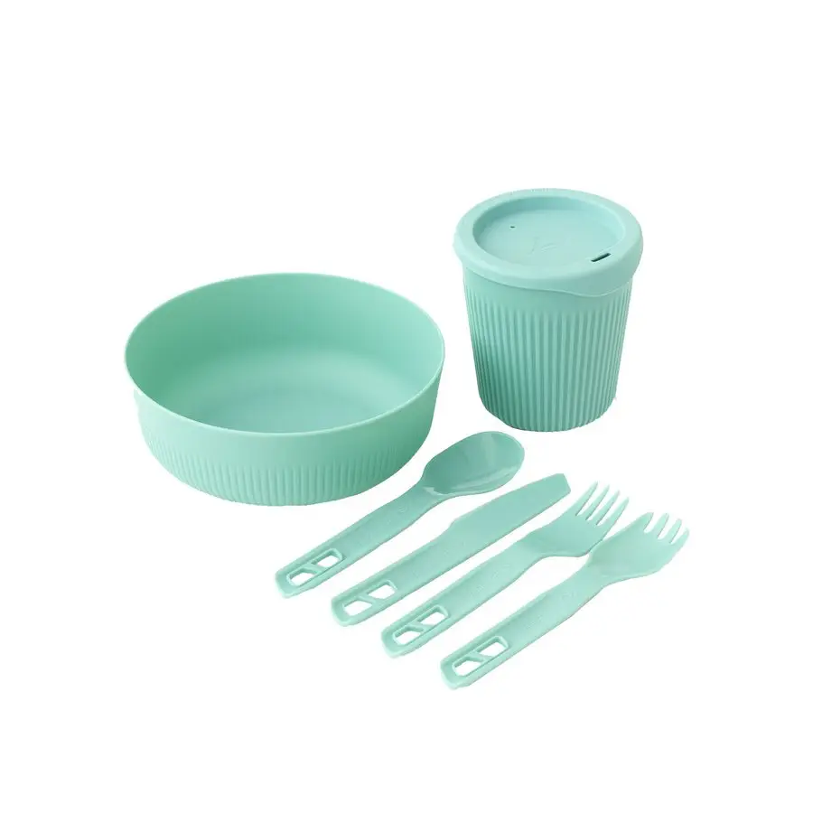Набір посуду Sea to Summit Passage Dinnerware Set, 1P, 6 Piece, Aqua Sea Blue (STS ACK037051-120215) Набір посуду Sea to Summit Passage Dinnerware Set, 1P, 6 Piece, Aqua Sea Blue (STS ACK037051-120215) - Robinzon.ua