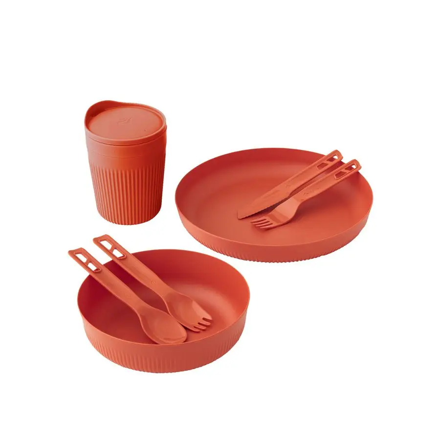 Набір посуду Sea to Summit Passage Dinnerware Set, 1P, 7 Piece, Spicy Orange (STS ACK037051-120820) Набір посуду Sea to Summit Passage Dinnerware Set, 1P, 7 Piece, Spicy Orange (STS ACK037051-120820) - Robinzon.ua