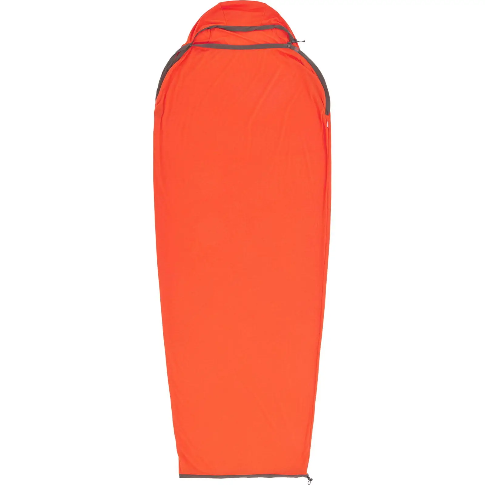 Вкладиш в спальник Sea to Summit Reactor Extreme Sleeping Bag Liner, Spicy Orange, Compact, Mummy w/ Drawcord, 177 см (STS ASL031071-190802) - 1 - Robinzon.ua