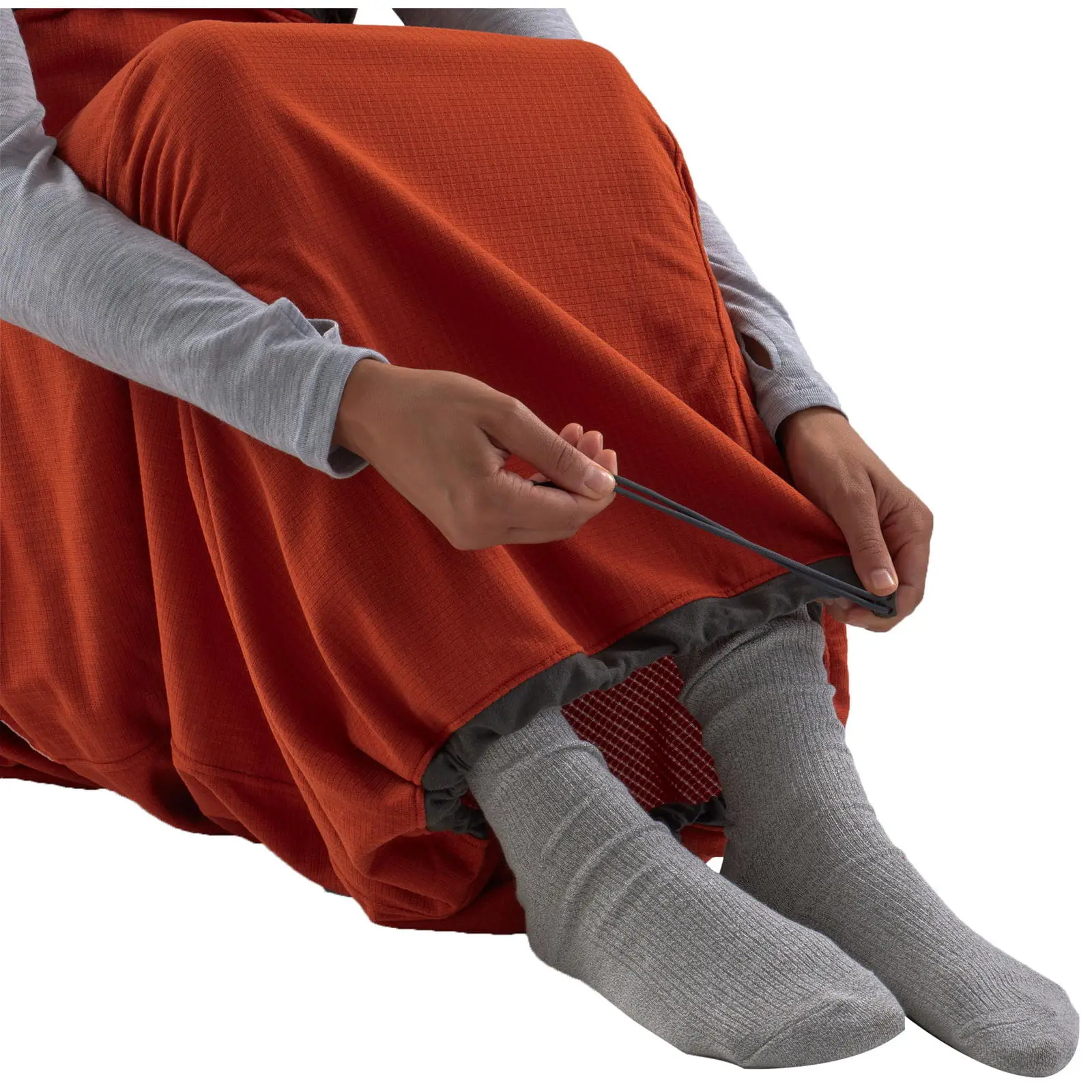 Вкладиш в спальник Sea to Summit Reactor Fleece Sleeping Bag Liner, Picante Red, Compact, Mummy w/ Drawcord, 177 см (STS ASL031031-191902) - 4 - Robinzon.ua