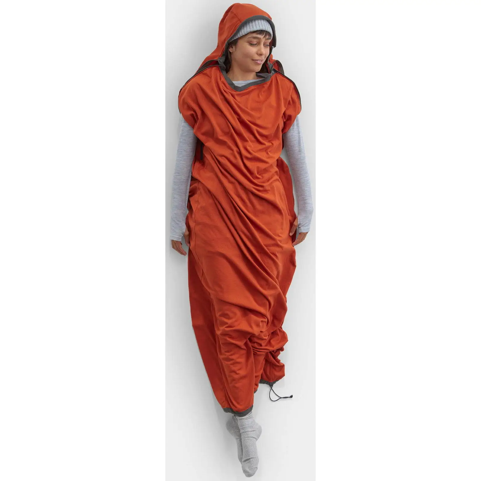Вкладиш в спальник Sea to Summit Reactor Fleece Sleeping Bag Liner, Picante Red, Compact, Mummy w/ Drawcord, 177 см (STS ASL031031-191902) - 5 - Robinzon.ua