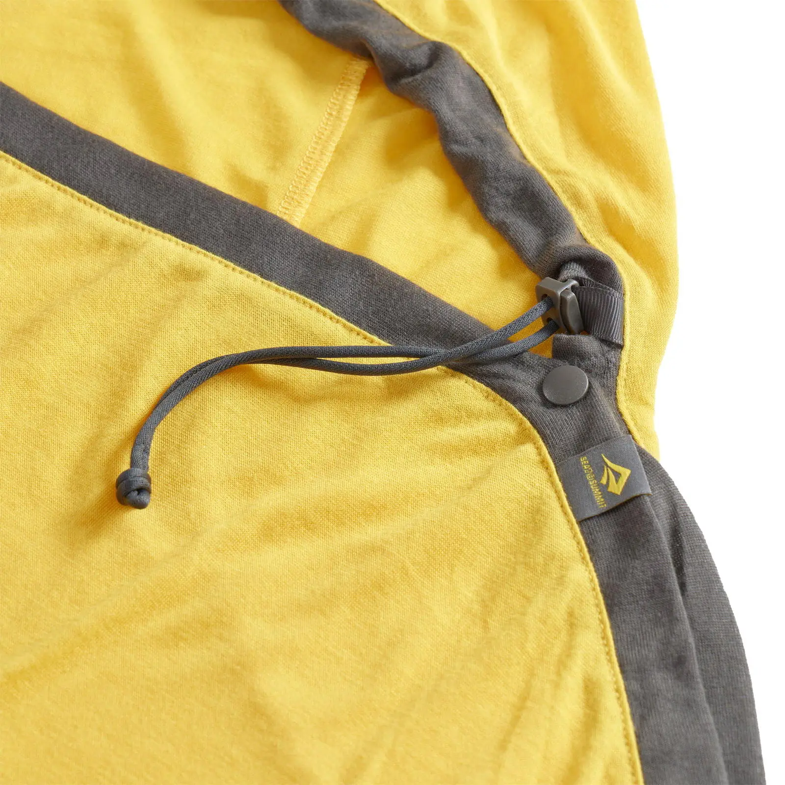 Вкладиш в спальник Sea to Summit Reactor Sleeping Bag Liner, Sulfur Yellow, Standart, Mummy w/ Drawcord, 198 см (STS ASL031061-190906) - 2 - Robinzon.ua