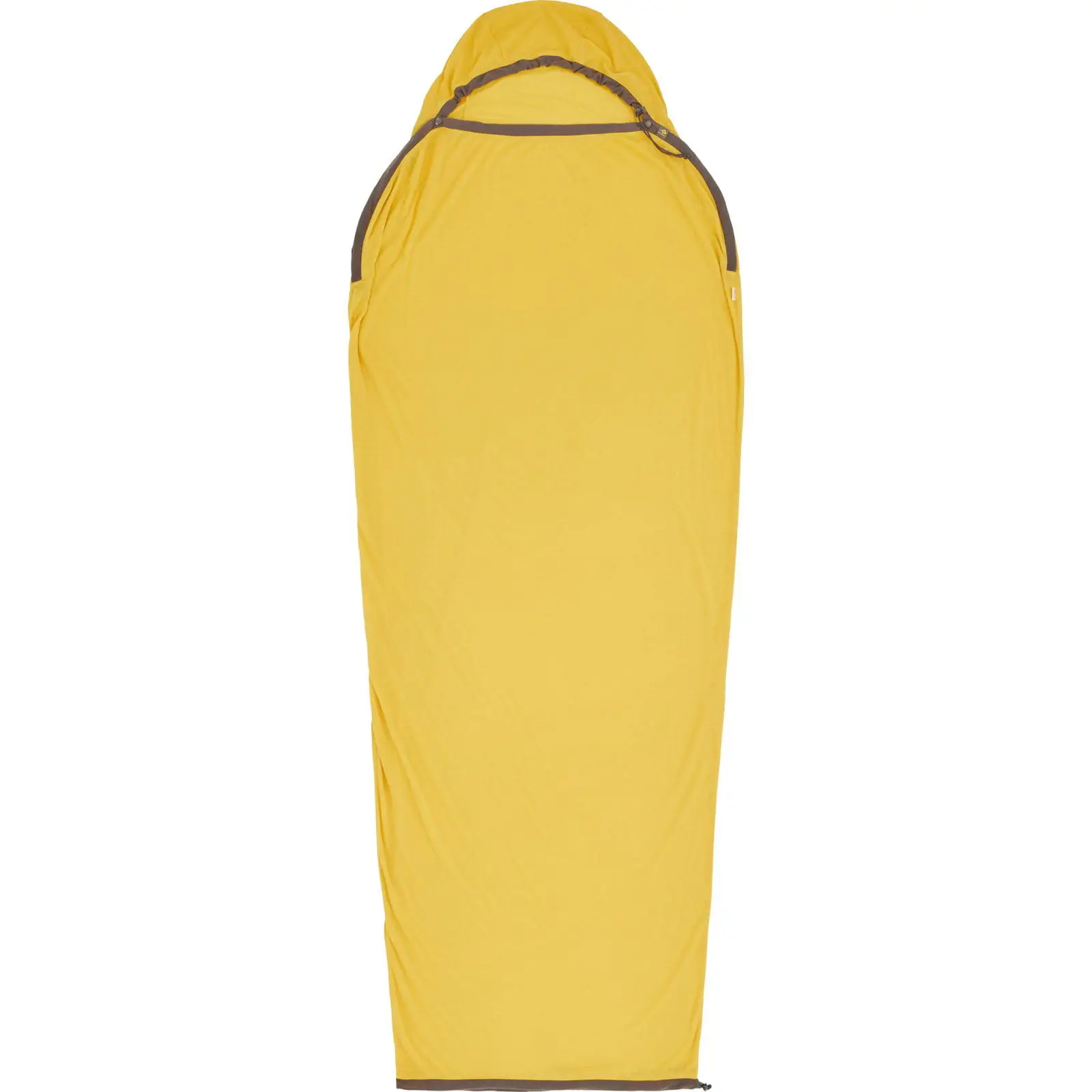 Вкладиш в спальник Sea to Summit Reactor Sleeping Bag Liner, Sulfur Yellow, Standart, Mummy w/ Drawcord, 198 см (STS ASL031061-190906) - 1 - Robinzon.ua