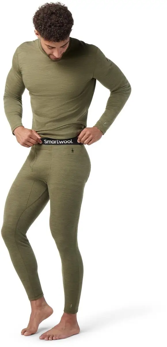 Термоштани чоловічі Smartwool Men's Merino 250 Baselayer Bottom Boxed , Winter Moss Heather, XL (SW SW016362.K661-XL) - 1 - Robinzon.ua