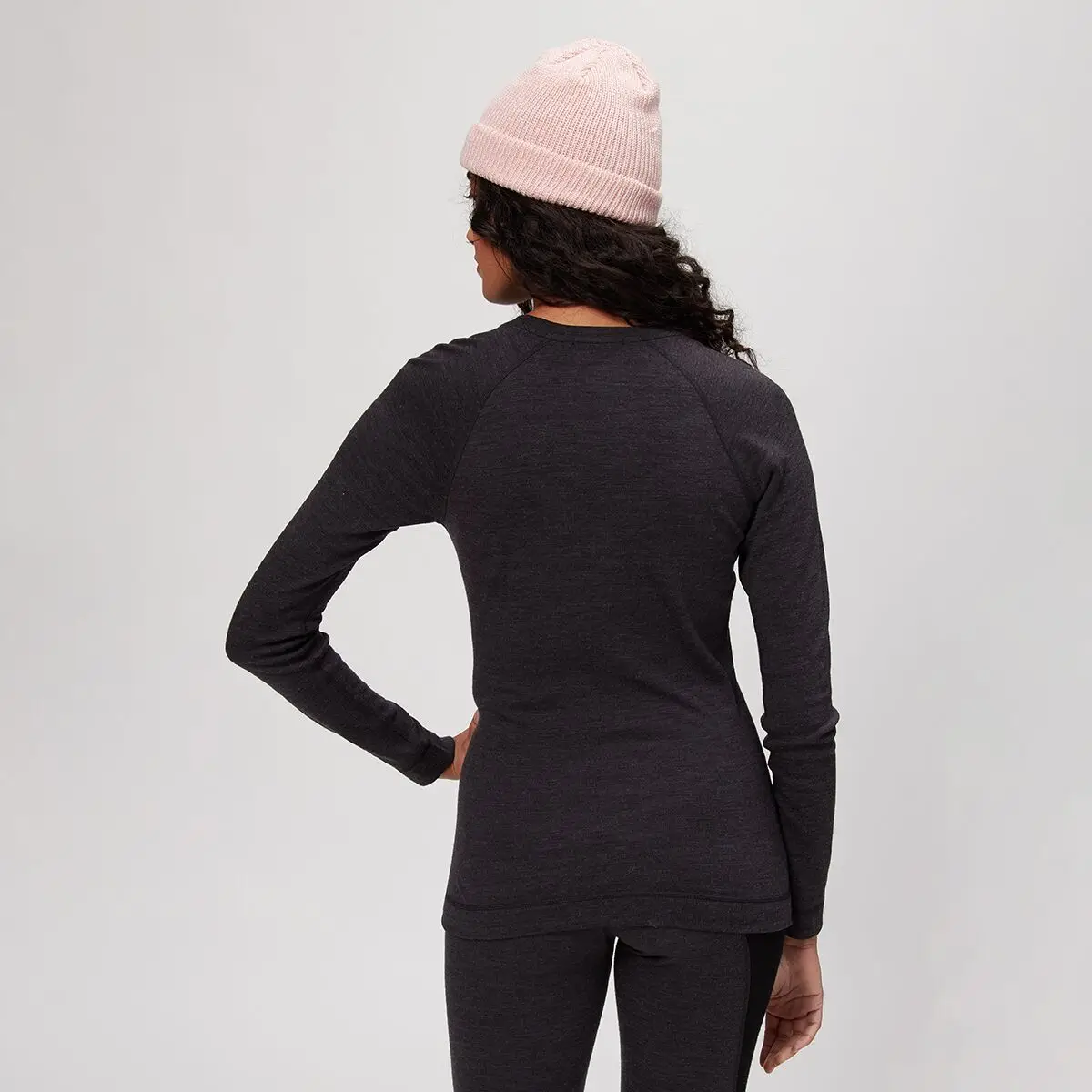 Кофта жіноча Smartwool Women's Merino 250 Baselayer Crew Boxed, Capri Blue Heather, р. XS (SW SW016370.382-XS) - 4 - Robinzon.ua