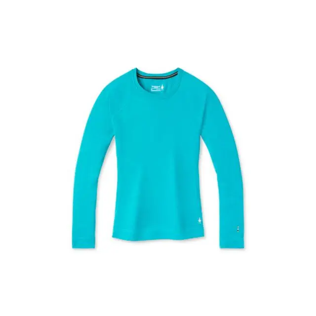 Кофта жіноча Smartwool Women's Merino 250 Baselayer Crew Boxed, Capri Blue Heather, р. XS (SW SW016370.382-XS) - Robinzon.ua