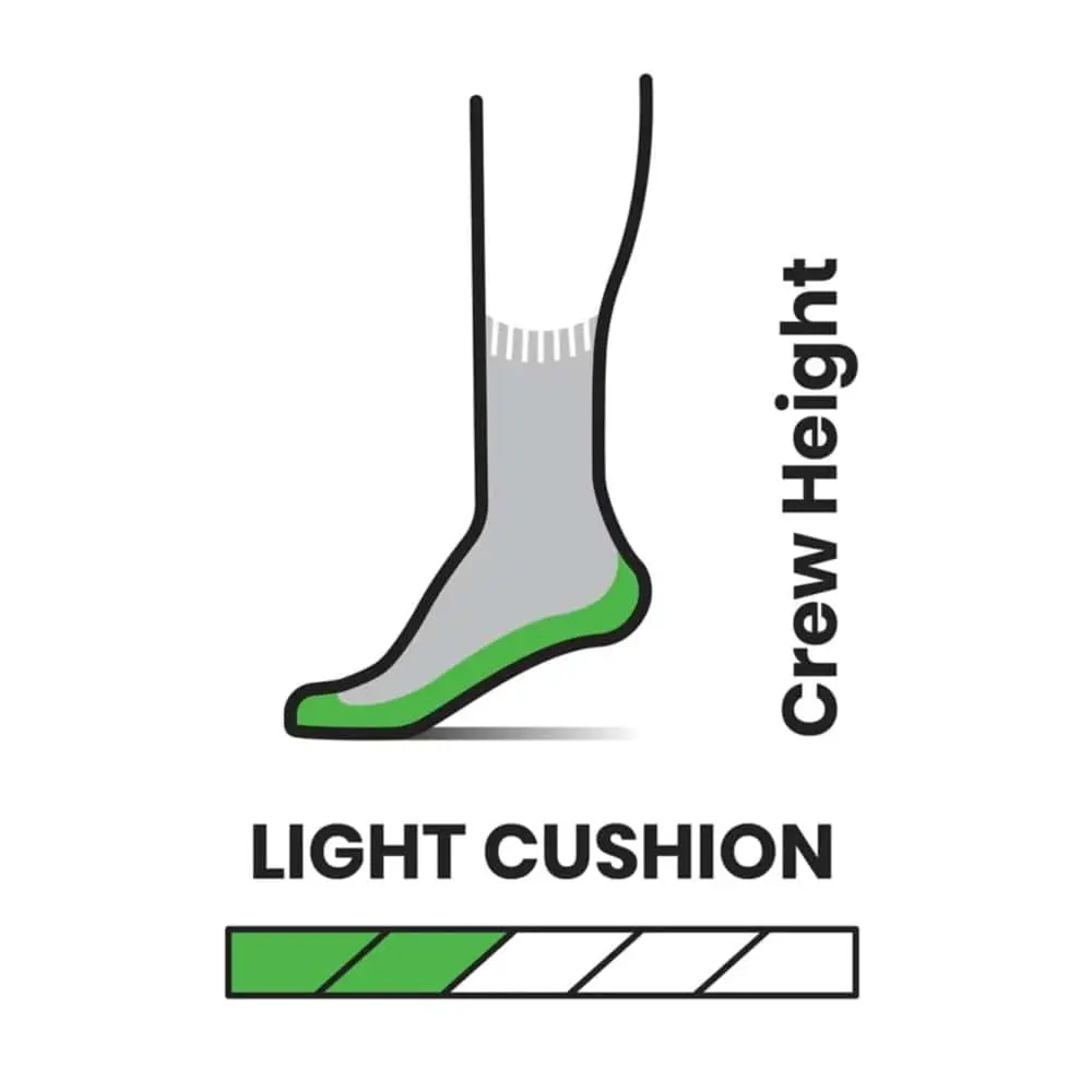 Носки мужские Smartwool Classic Hike Light Cushion Crew, Light Gray, XL (SW SW012900.039-LX) - 1 - Robinzon.ua