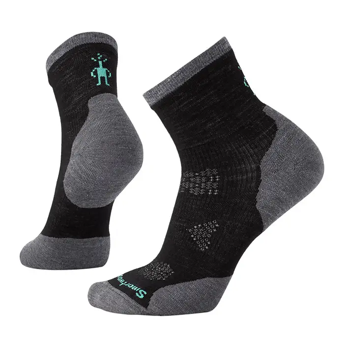 Шкарпетки жіночі Smartwool Performance Run Cold Weather Mid Crew, Black, р.S (SW 01371.001-S) - Robinzon.ua